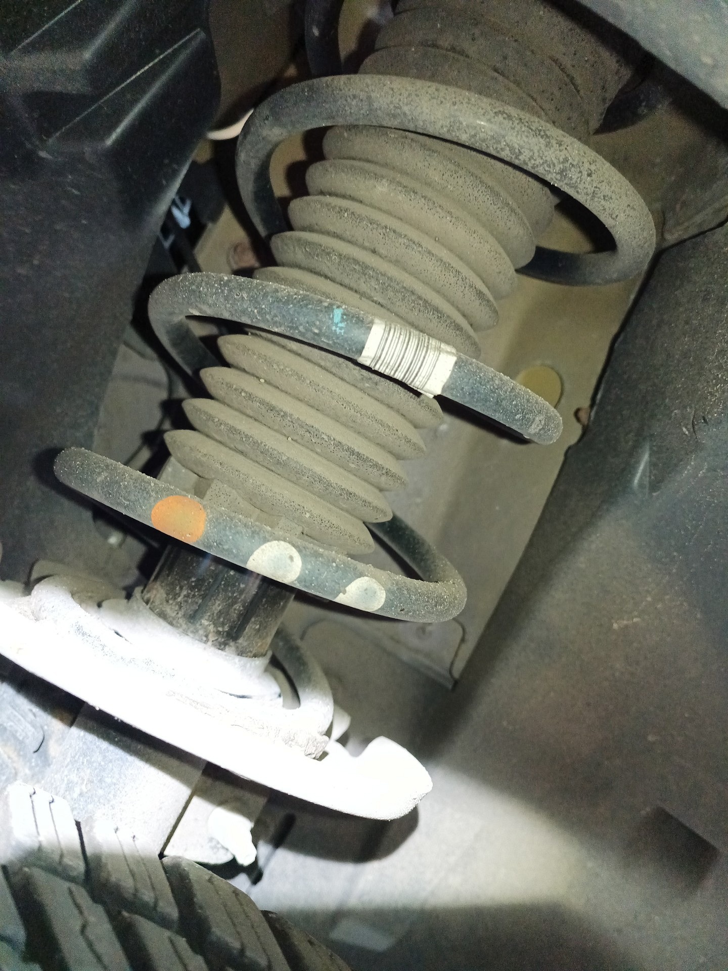Sprężyny przedniej osi - CITROËN C4 SPACETOURER