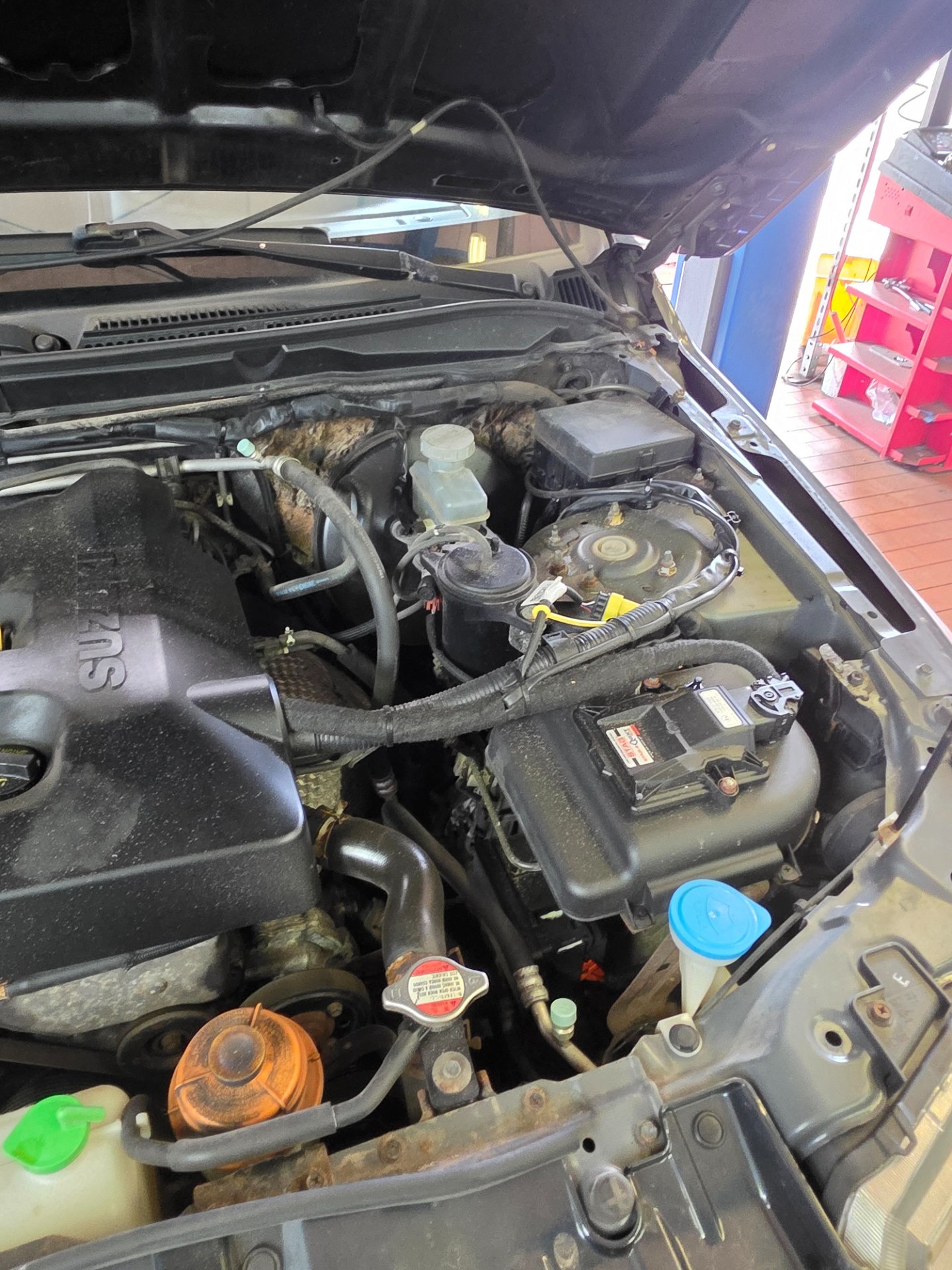 Informacja o wymianie oleju - SUZUKI GRAND VITARA II