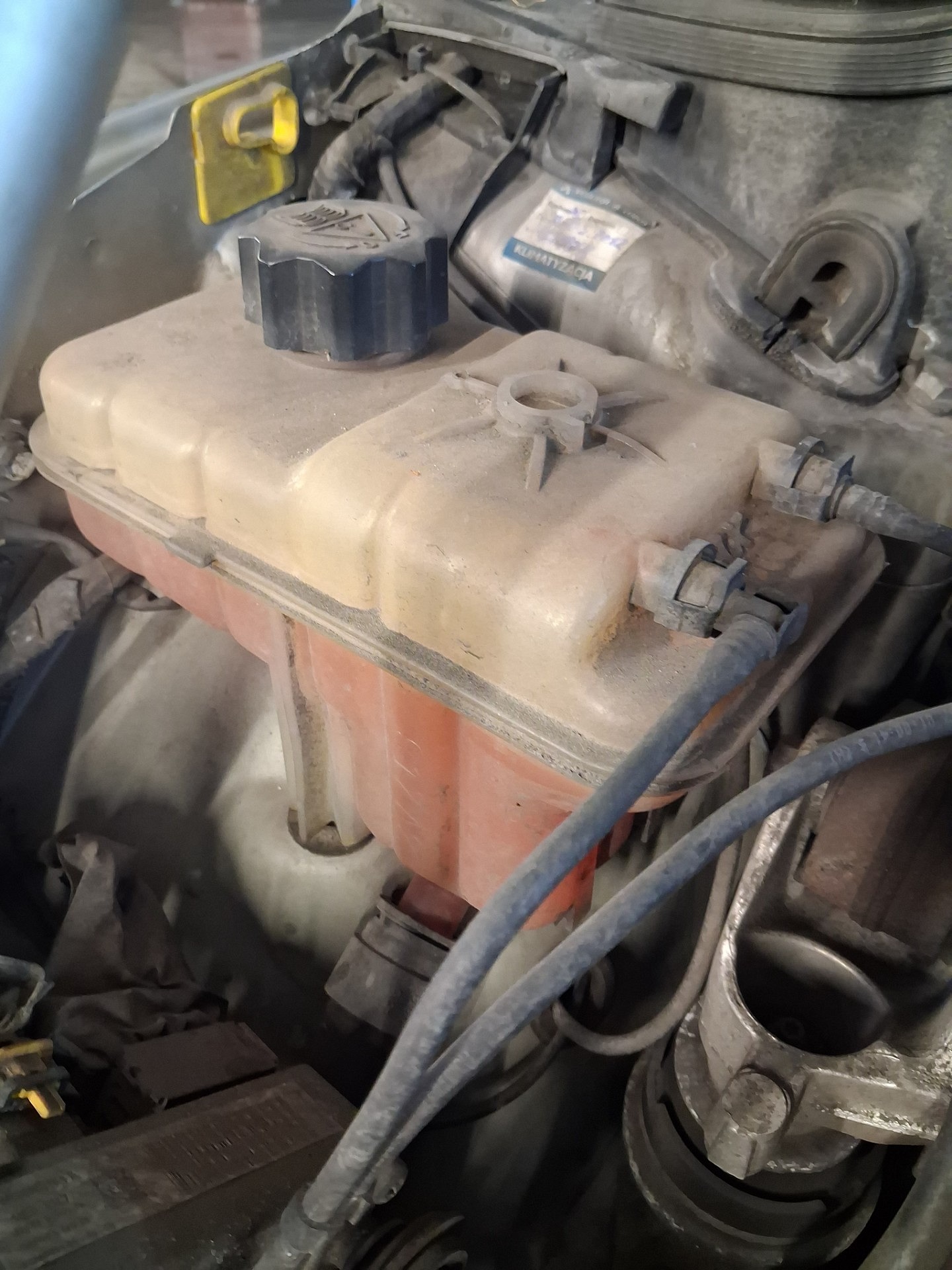 Poziom płynu chłodniczego - PEUGEOT 407 SW
