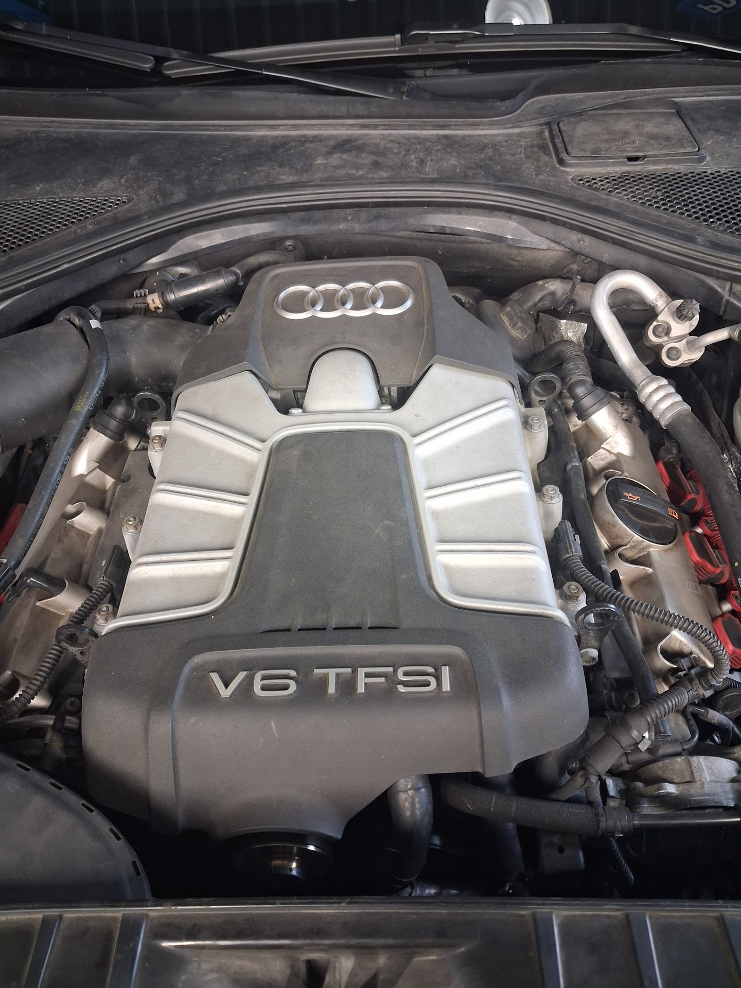 Poziom oleju silnikowego - AUDI A7 Sportback