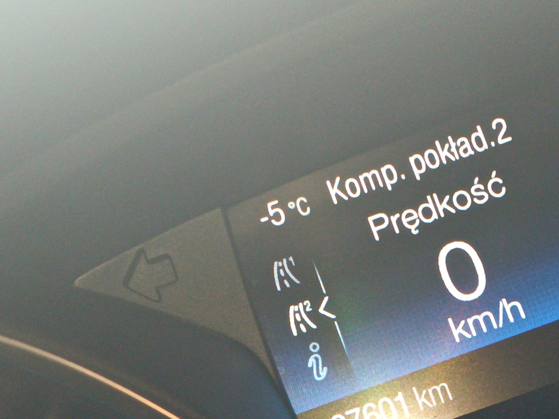 Wskazania deski rozdzielczej - FORD KUGA II