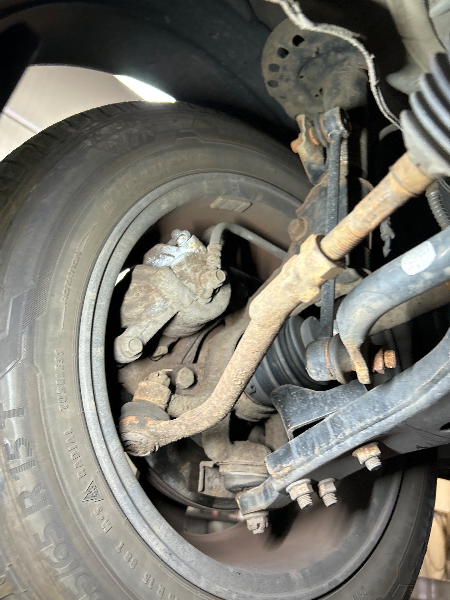 Drążek i końcówka - lewa - HYUNDAI i30 Kombi