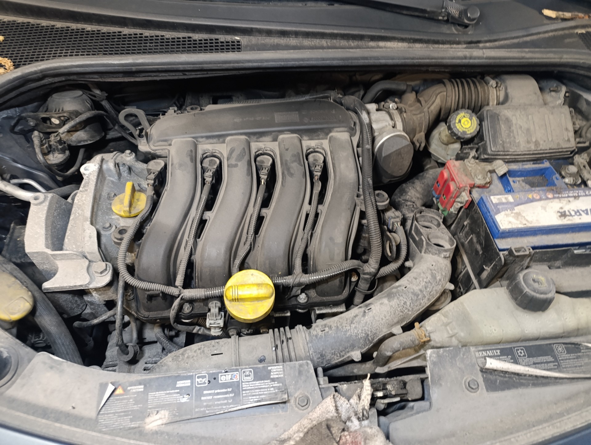 Informacja o wymianie rozrządu - RENAULT CLIO III