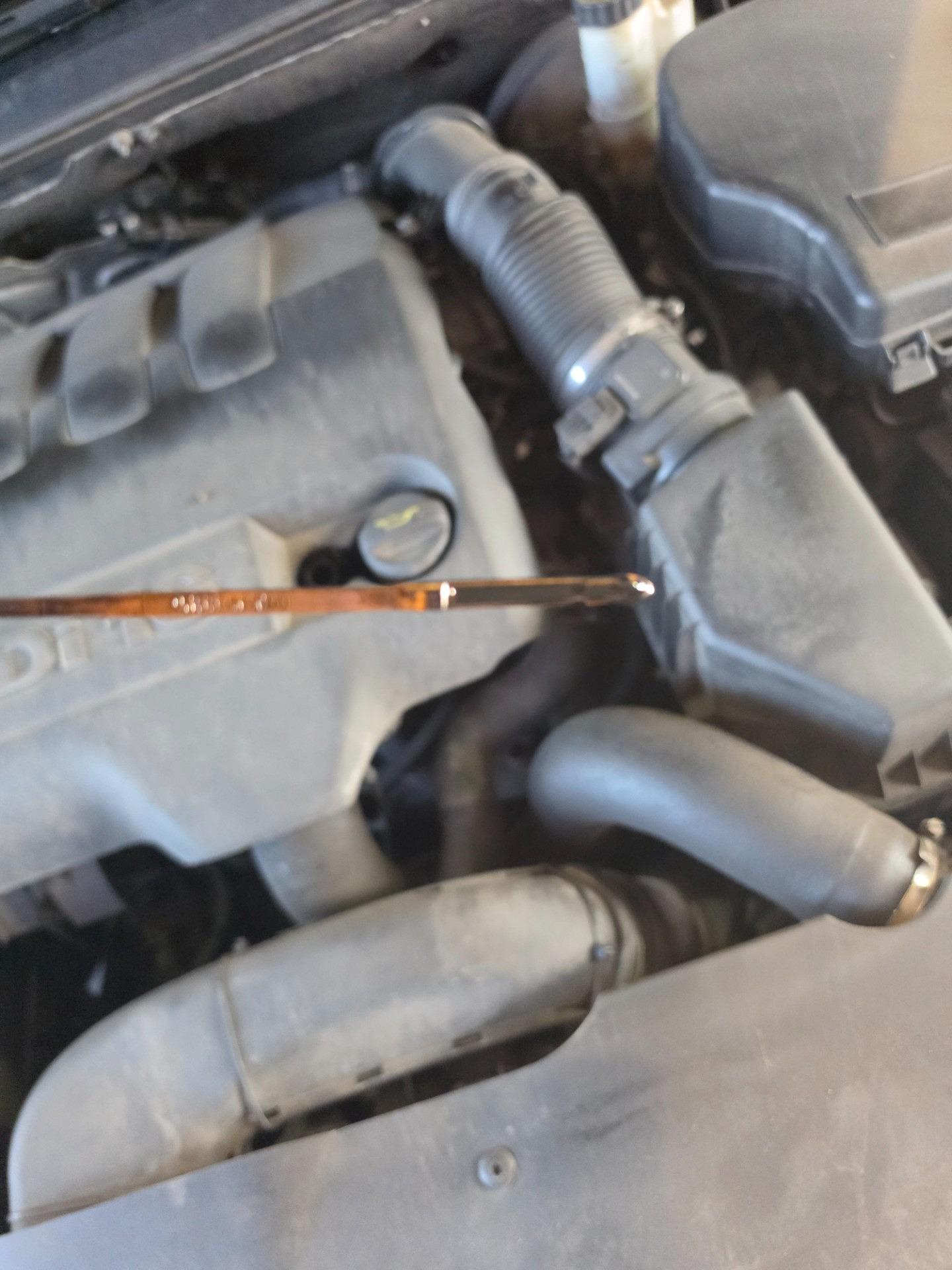 Poziom oleju silnikowego - CITROËN C5 III Break
