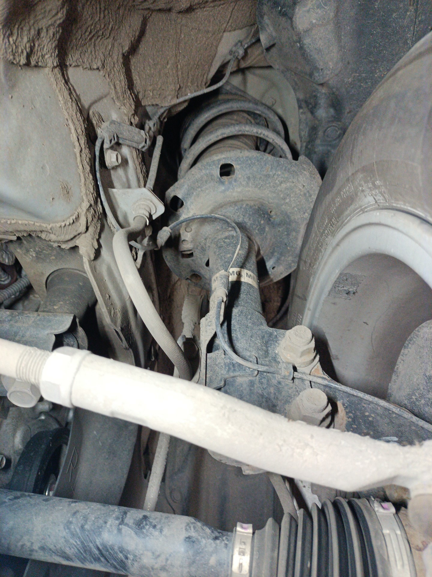 Stan sprężyn przedniej osi - TOYOTA COROLLA Kombi