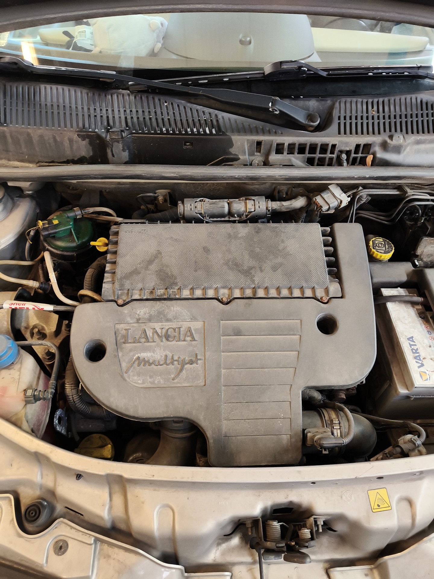 Informacja o wymianie oleju - LANCIA YPSILON