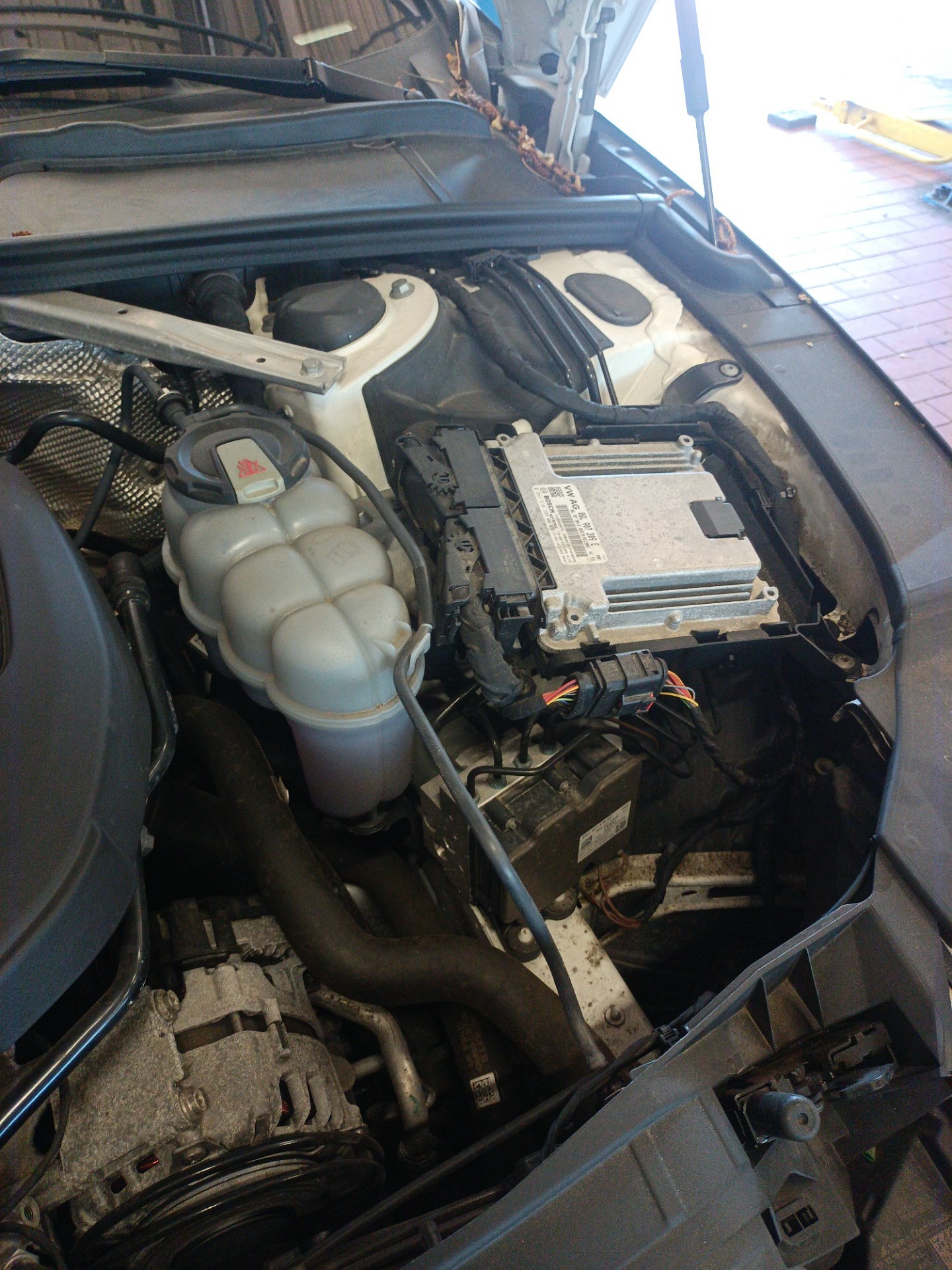 Informacja o wymianie oleju - AUDI A4 B9