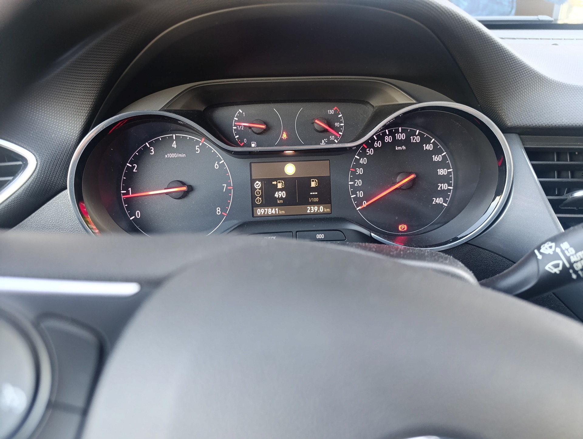Wskazania deski rozdzielczej - OPEL CROSSLAND X / CROSSLAND