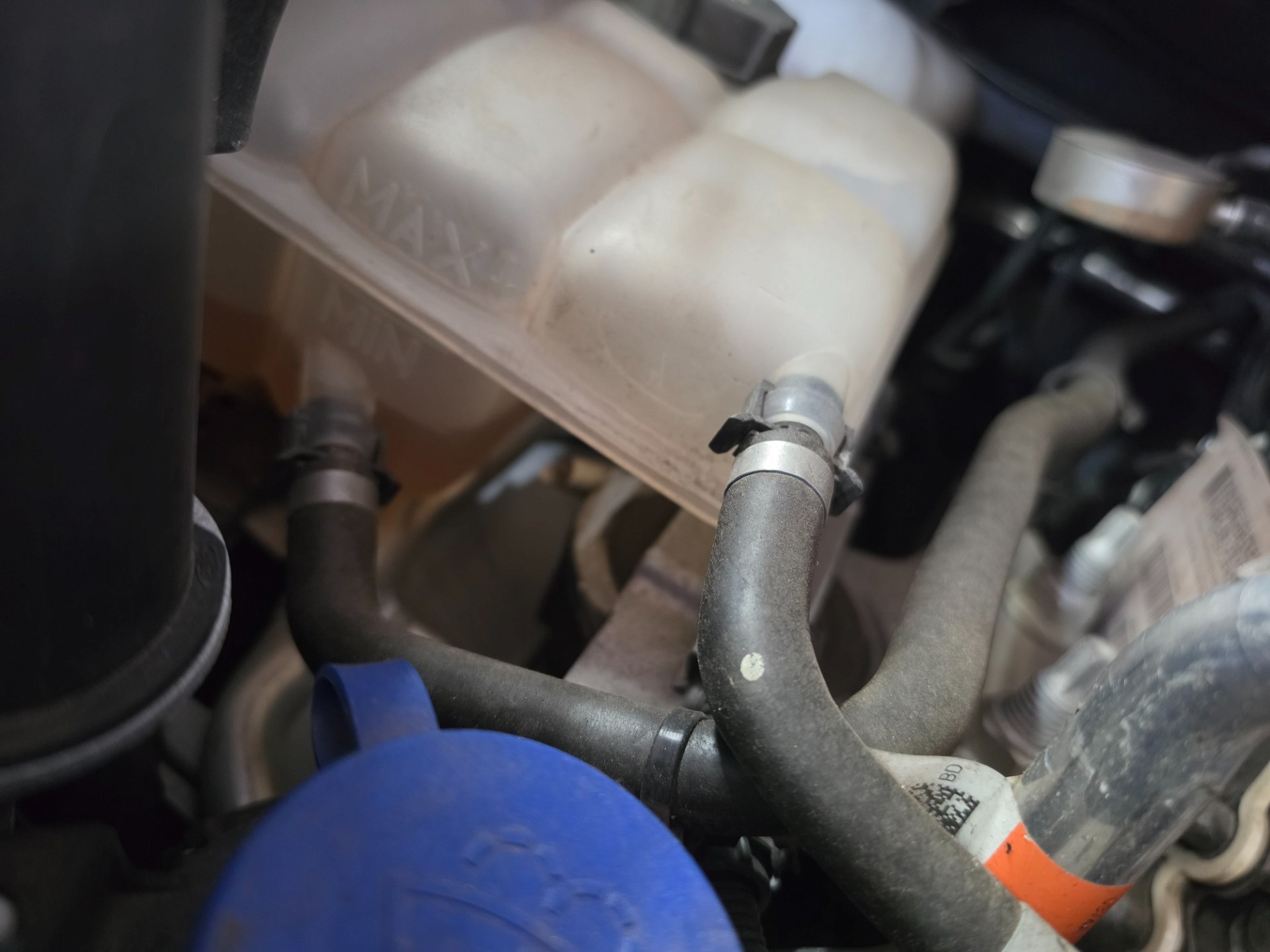Poziom płynu chłodniczego - FORD TRANSIT CONNECT V408 Furgon/minivan