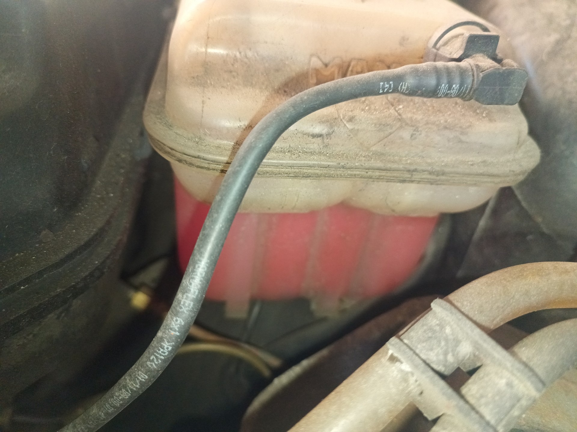 Poziom płynu chłodniczego - CITROEN C5 III Break