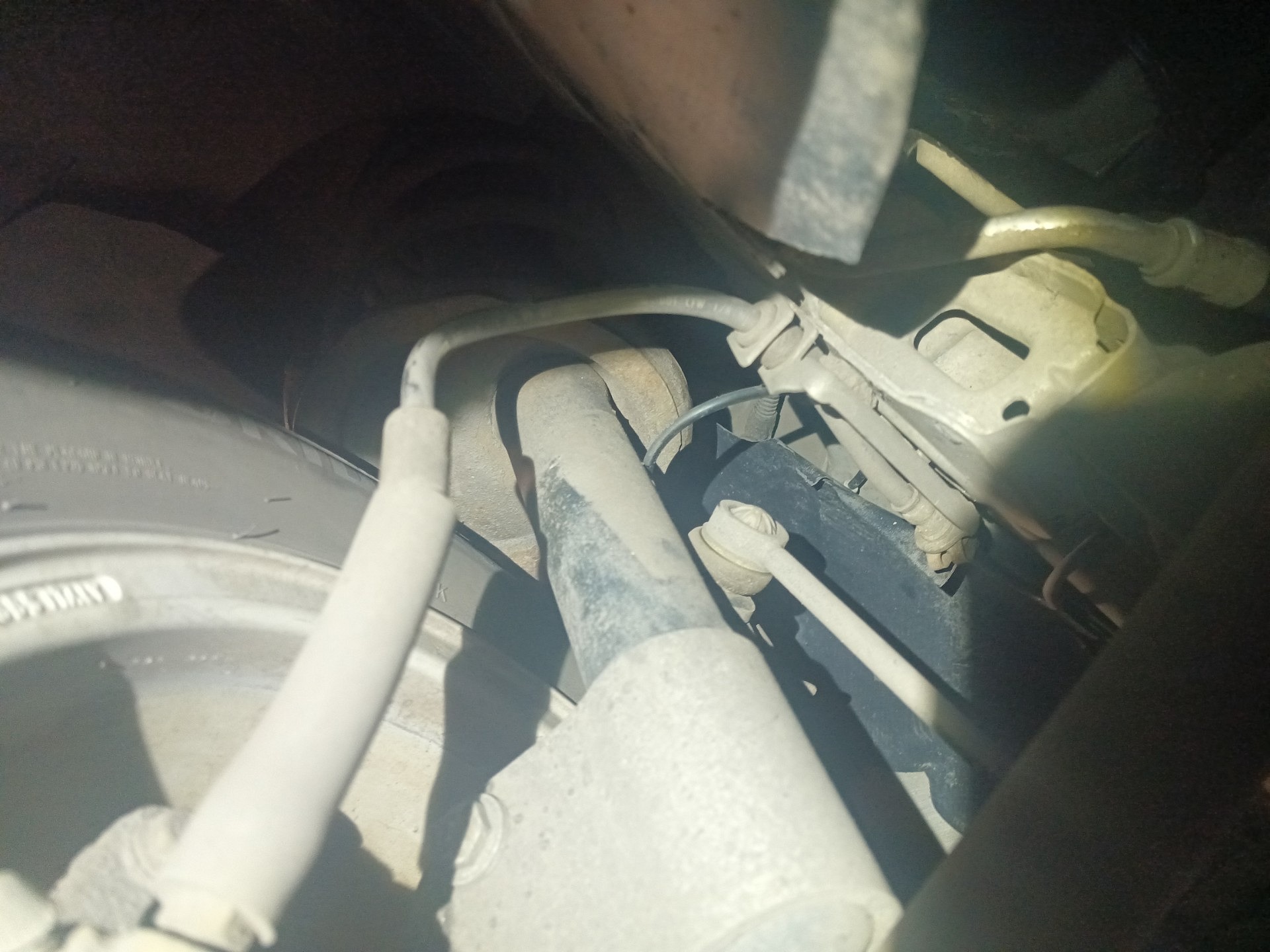 Stan przednich przewodów hamulcowych - PEUGEOT 307 SW