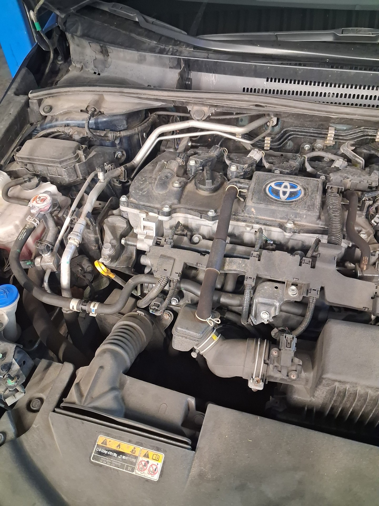 Informacja o wymianie rozrządu - TOYOTA COROLLA sedan