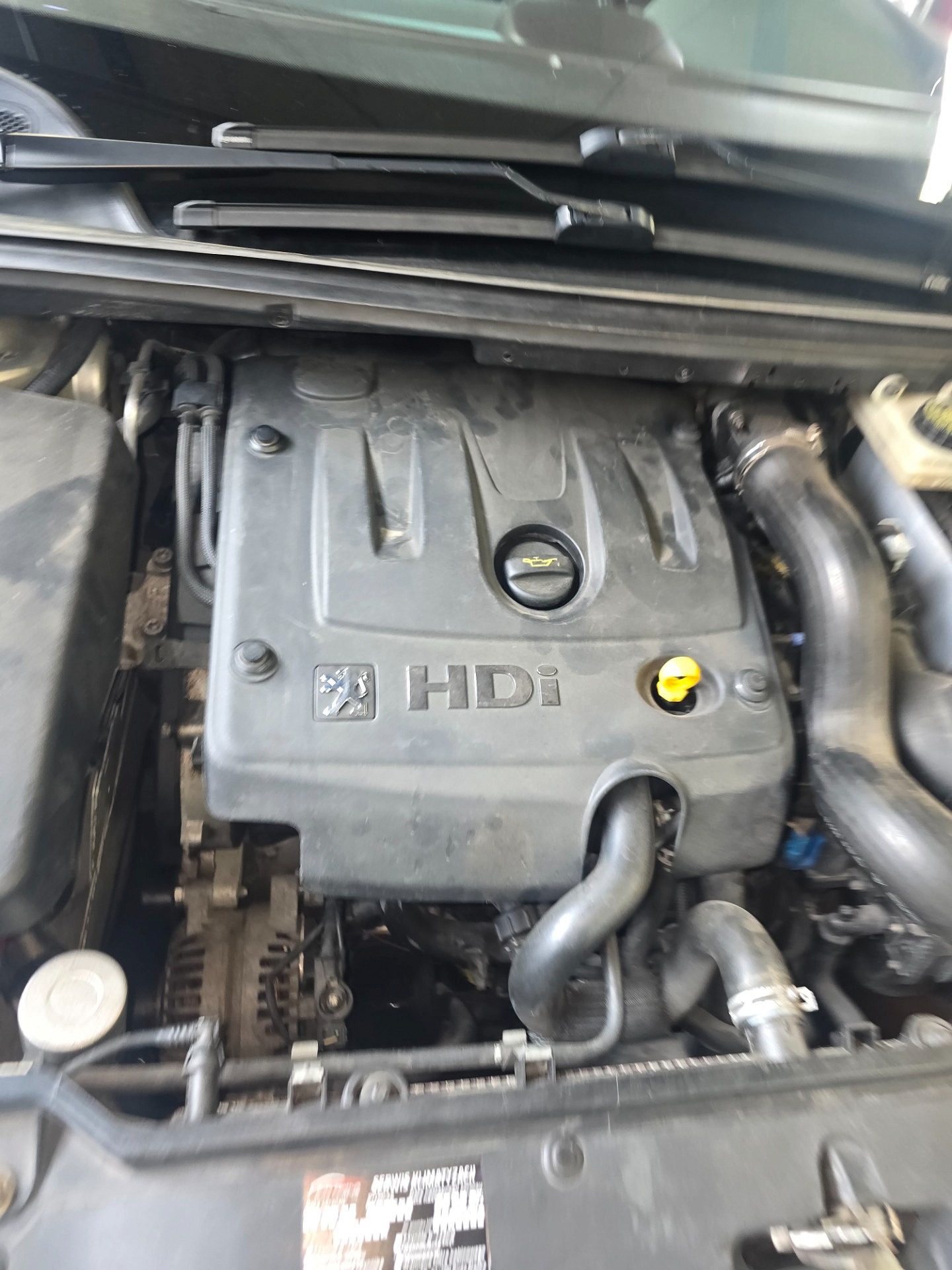 Kontrola szczelności - PEUGEOT 307 SW