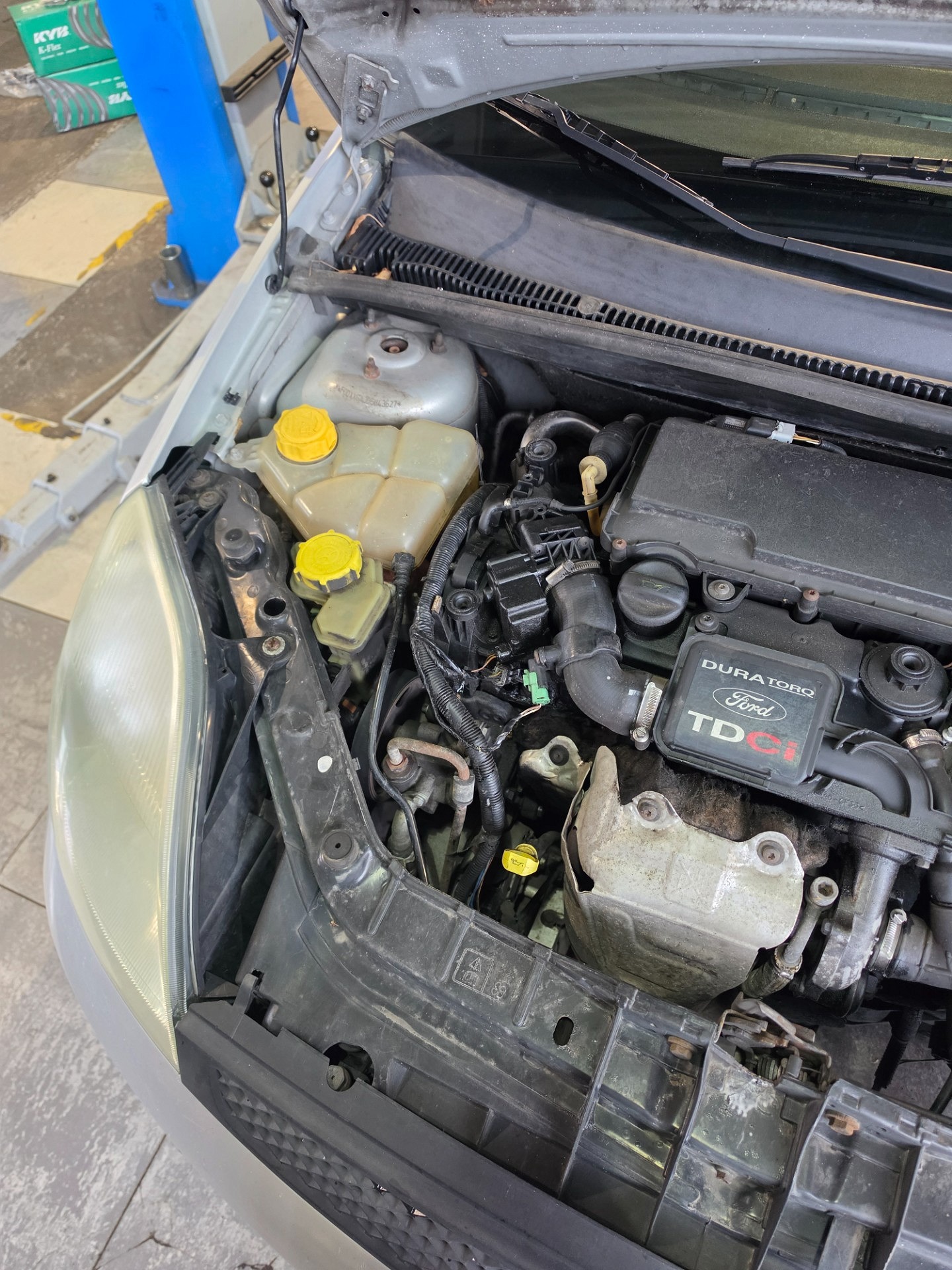 Informacja o wymianie rozrządu - FORD FIESTA V