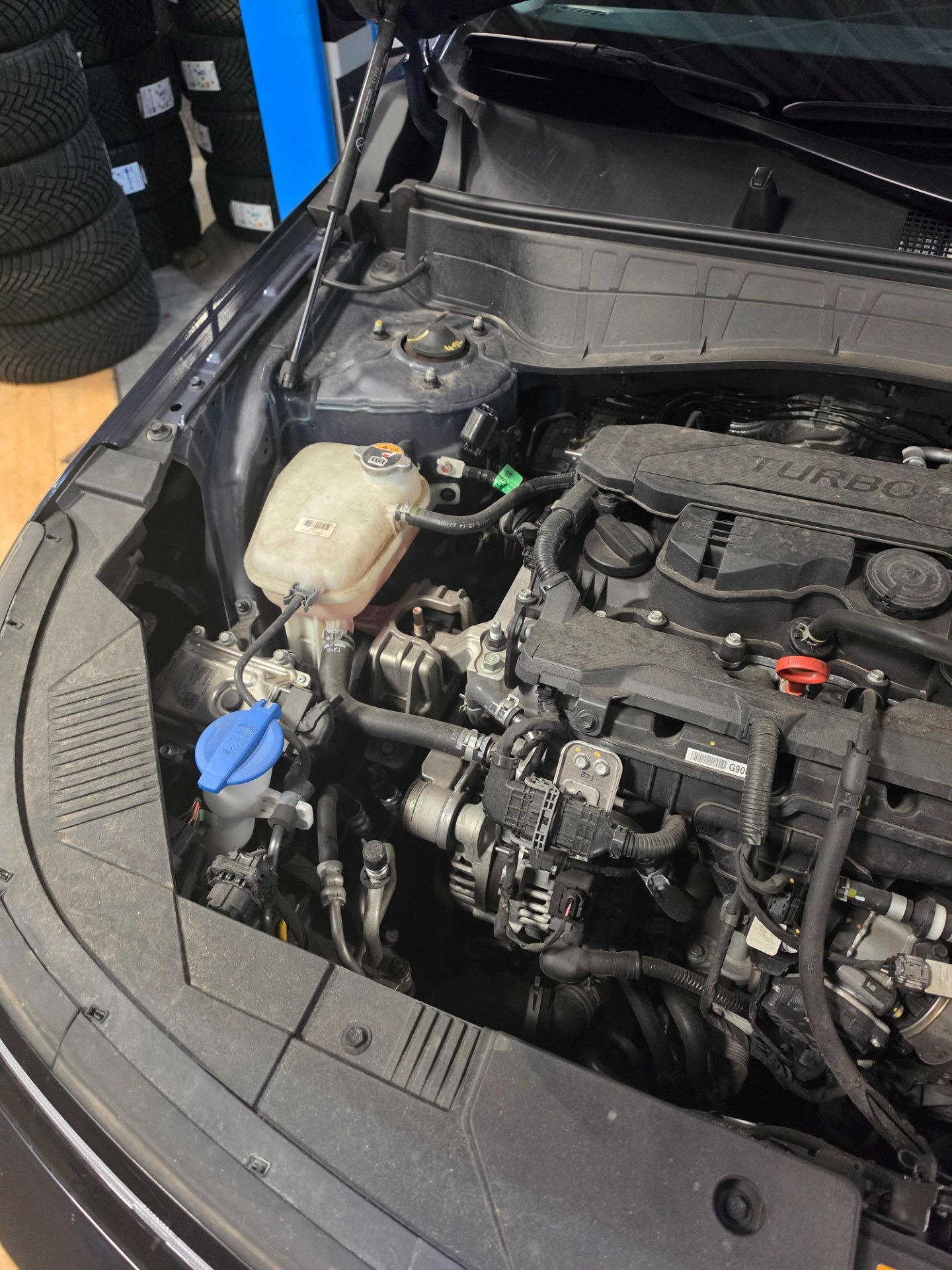 Informacja o wymianie rozrządu - HYUNDAI KONA