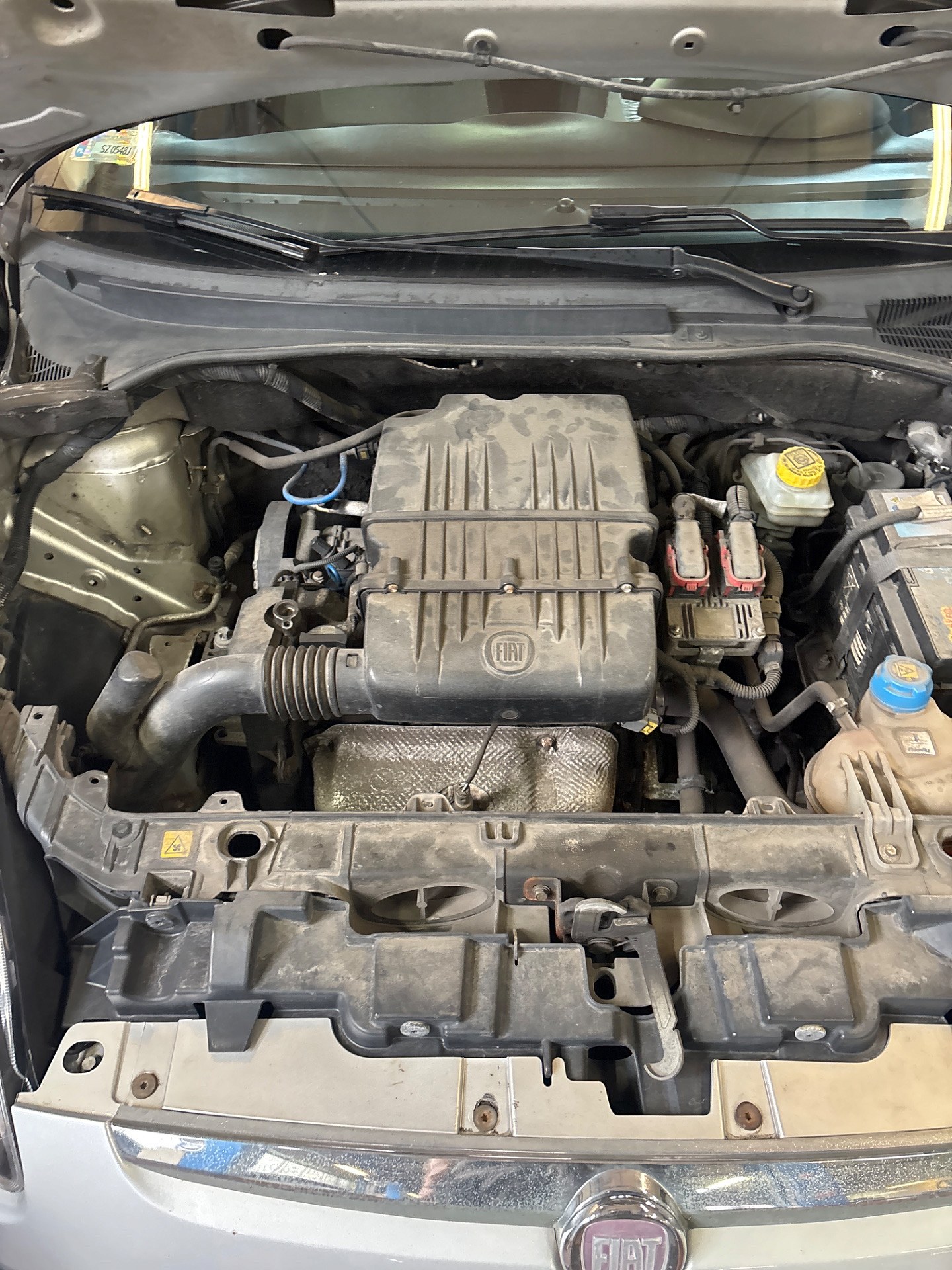 Informacja o wymianie rozrządu - FIAT PUNTO EVO