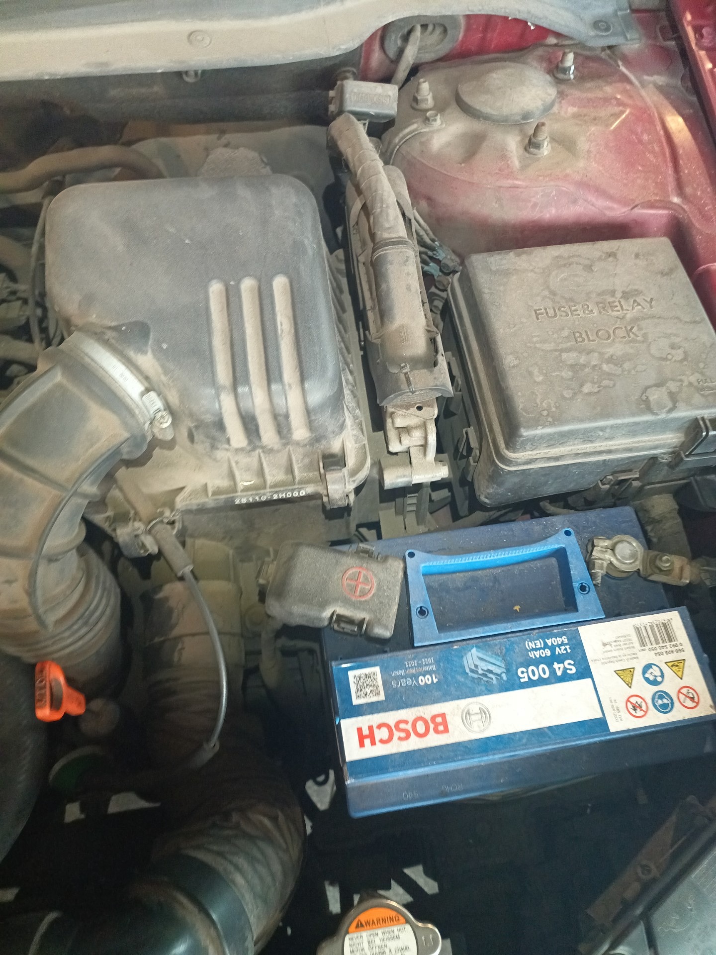 Informacja o wymianie oleju - KIA CEE'D liftback