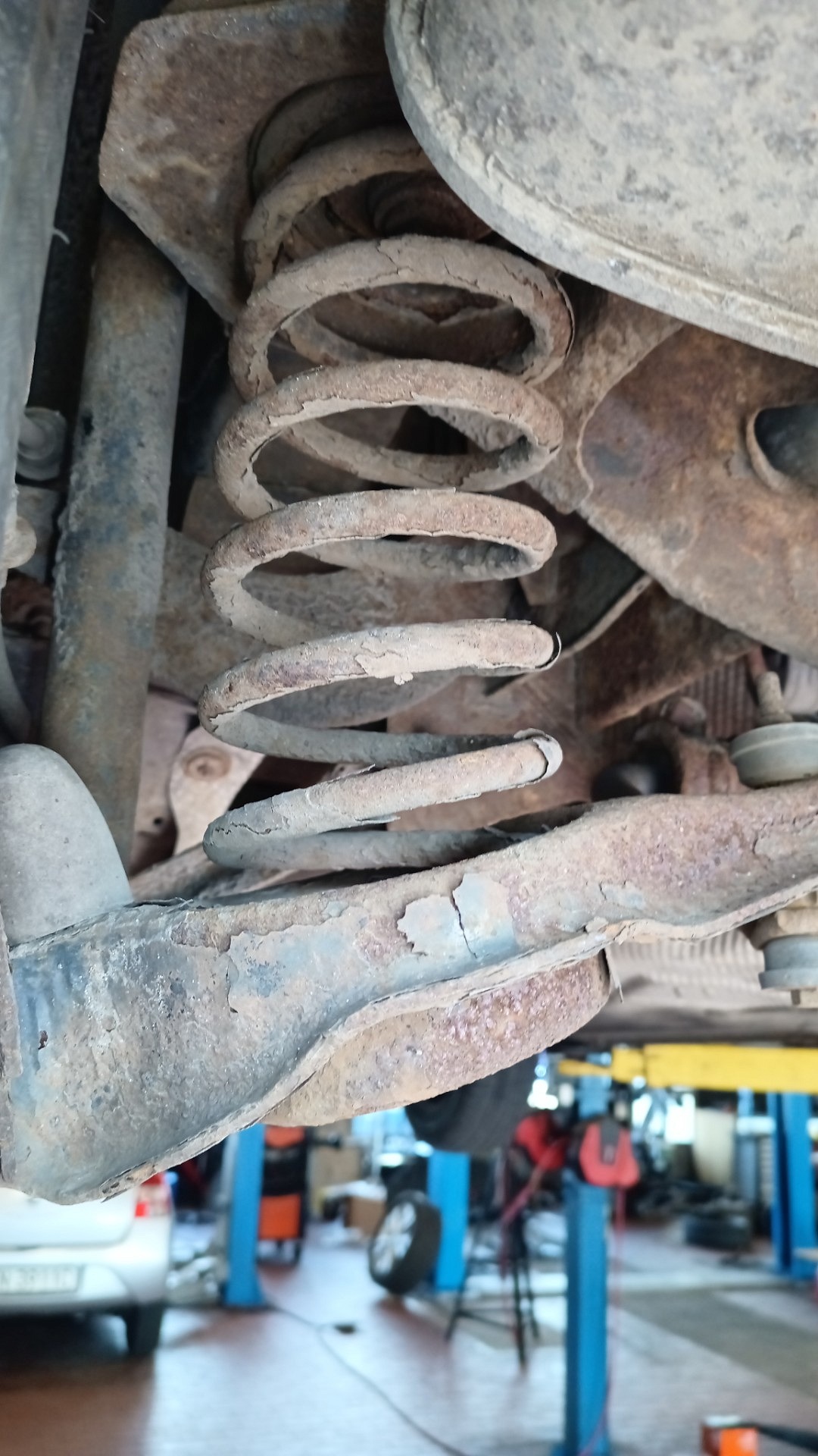 Sprężyny na tylnej osi - FORD FOCUS I