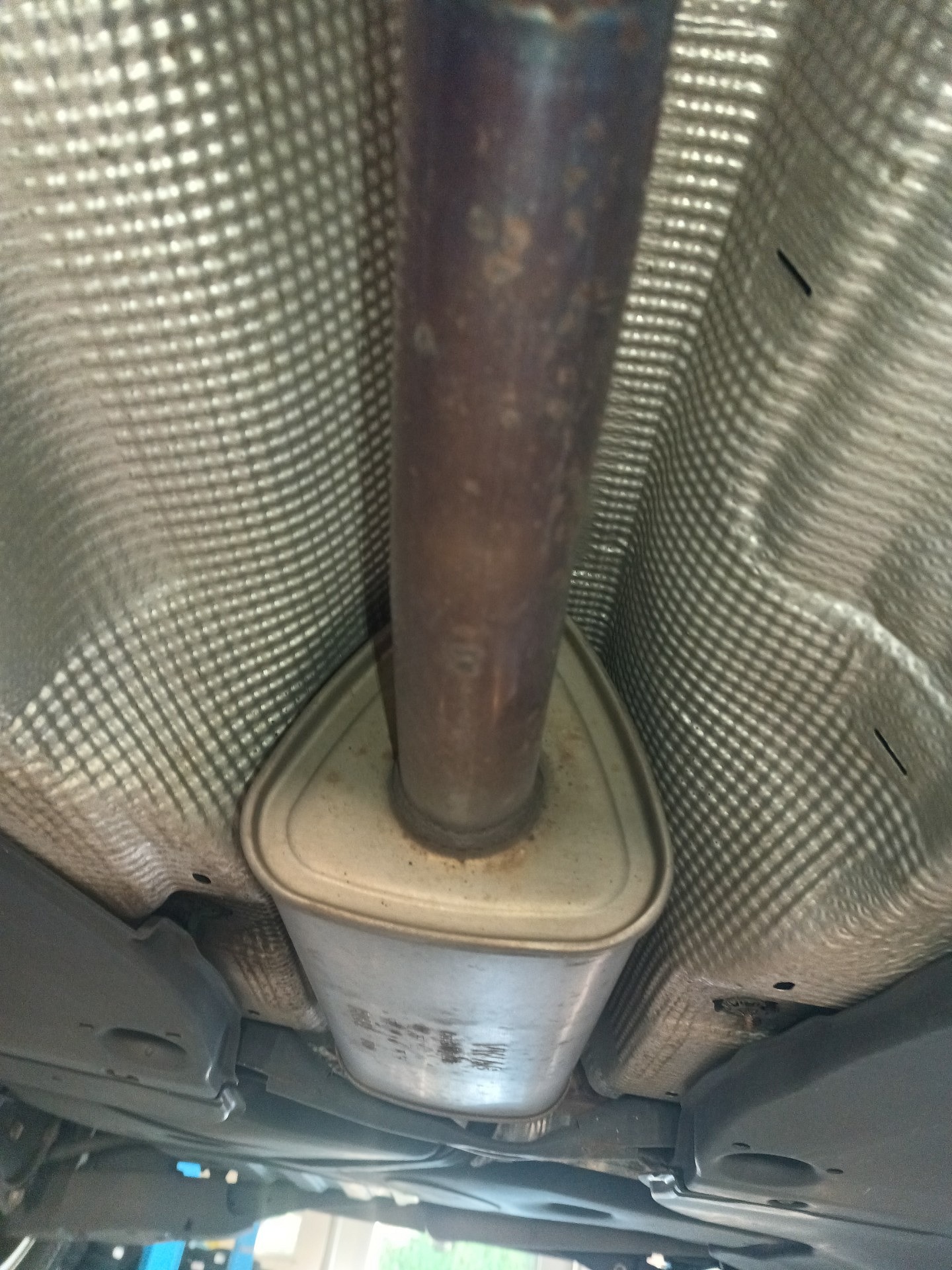 Stan układu wydechowego - VW TIGUAN ALLSPACE
