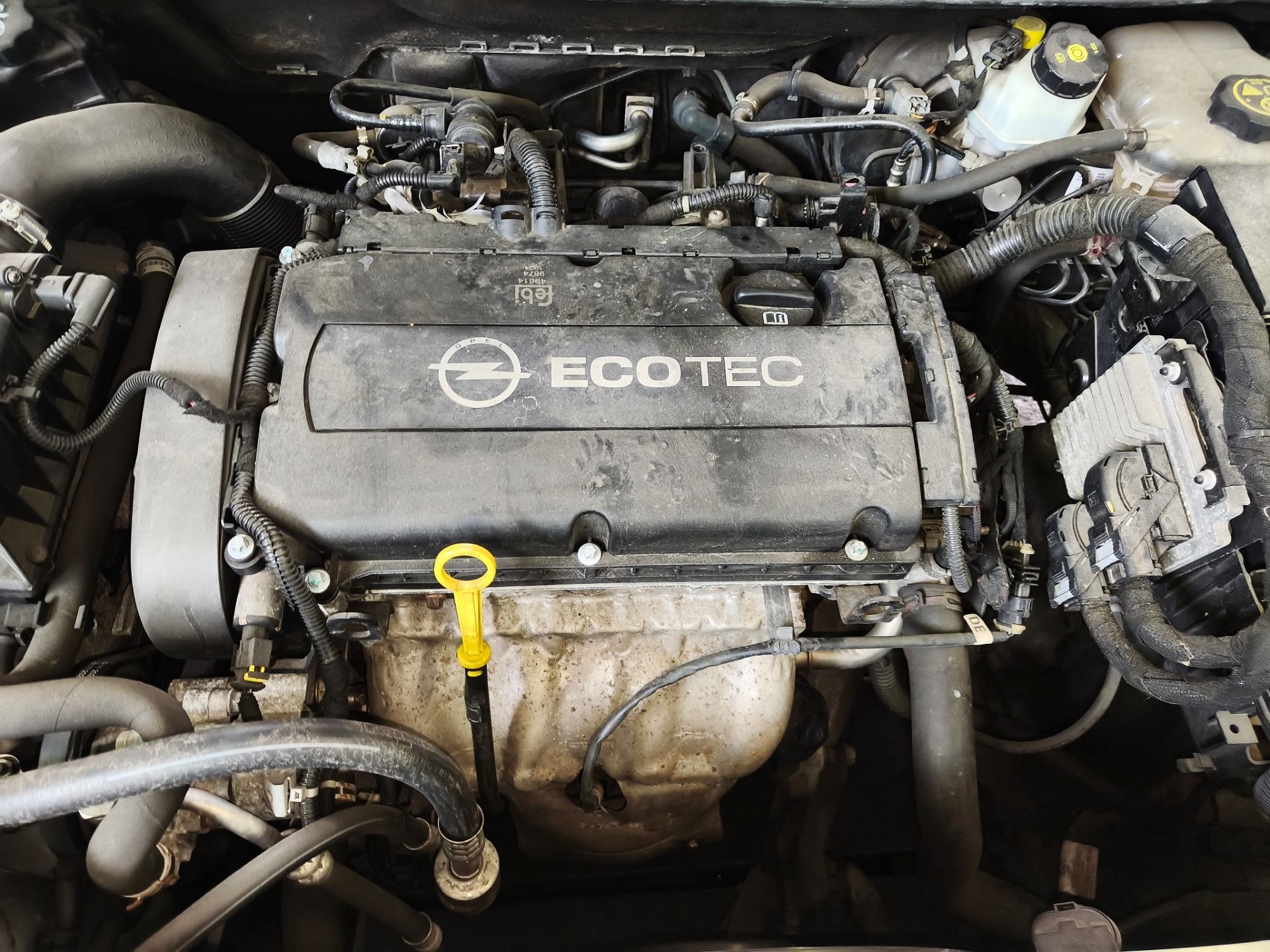Kontrola szczelności - OPEL ASTRA J