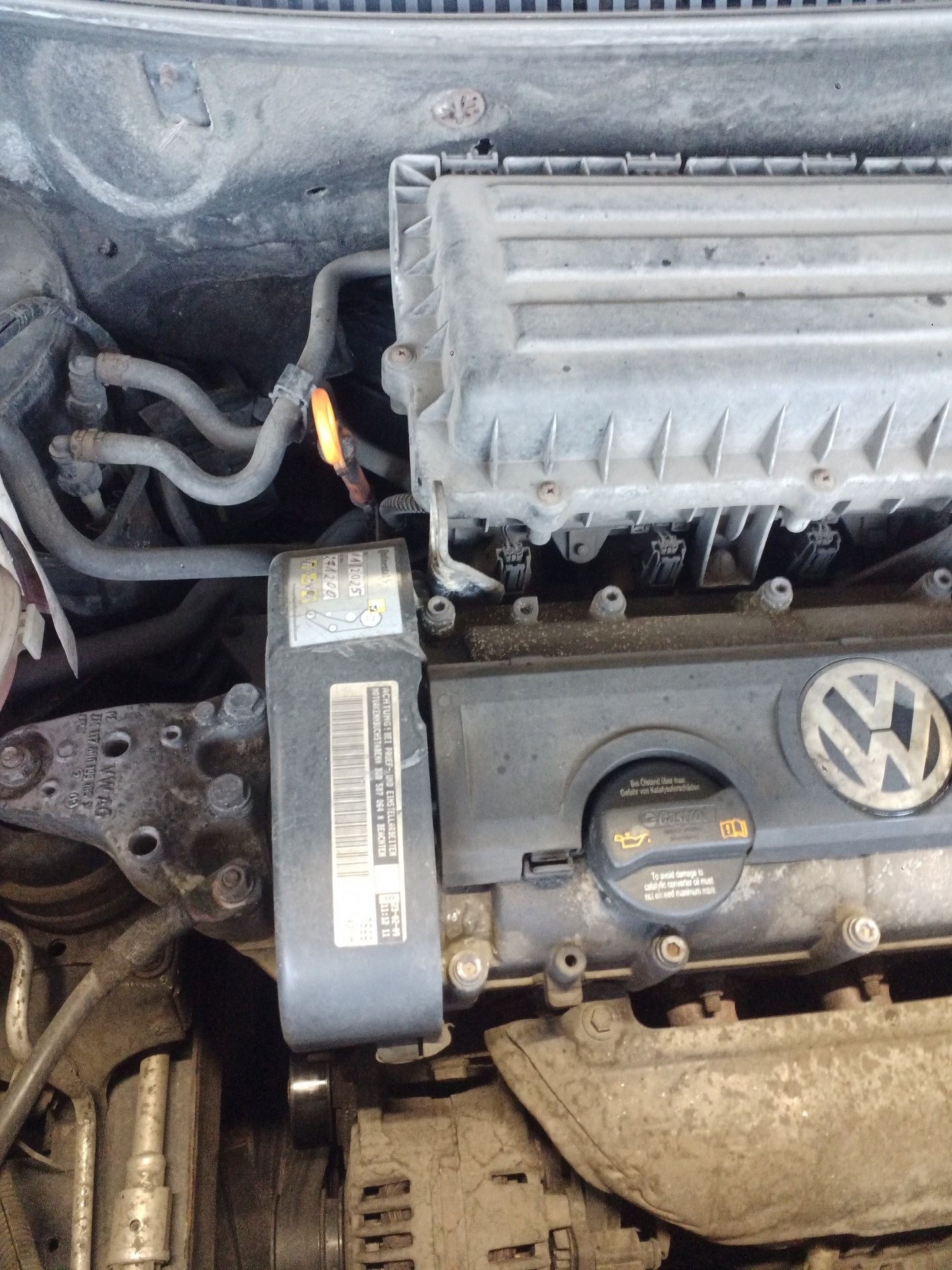 Informacja o wymianie oleju - VW POLO IV