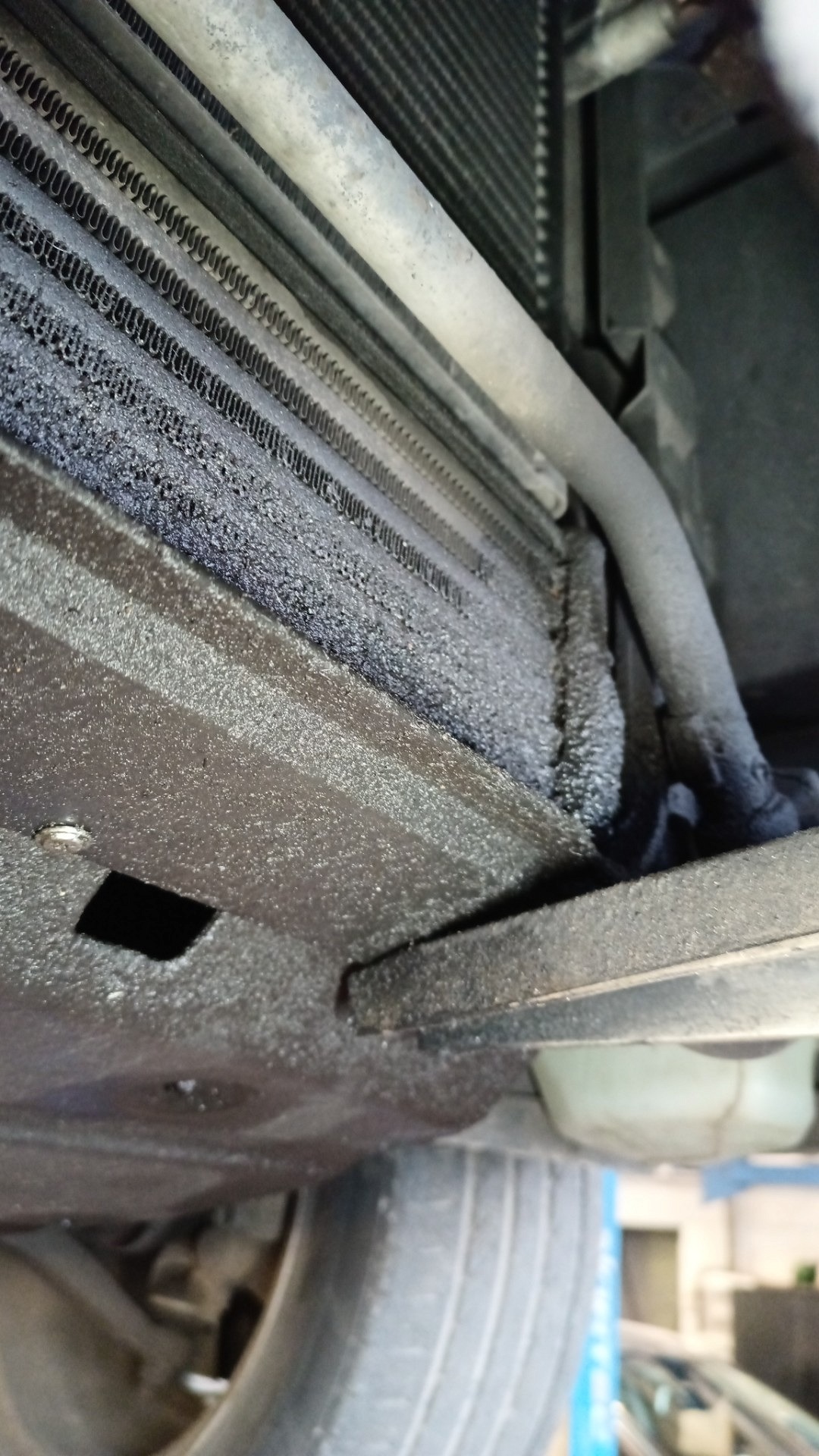 Stan intercoolera - FORD GALAXY I