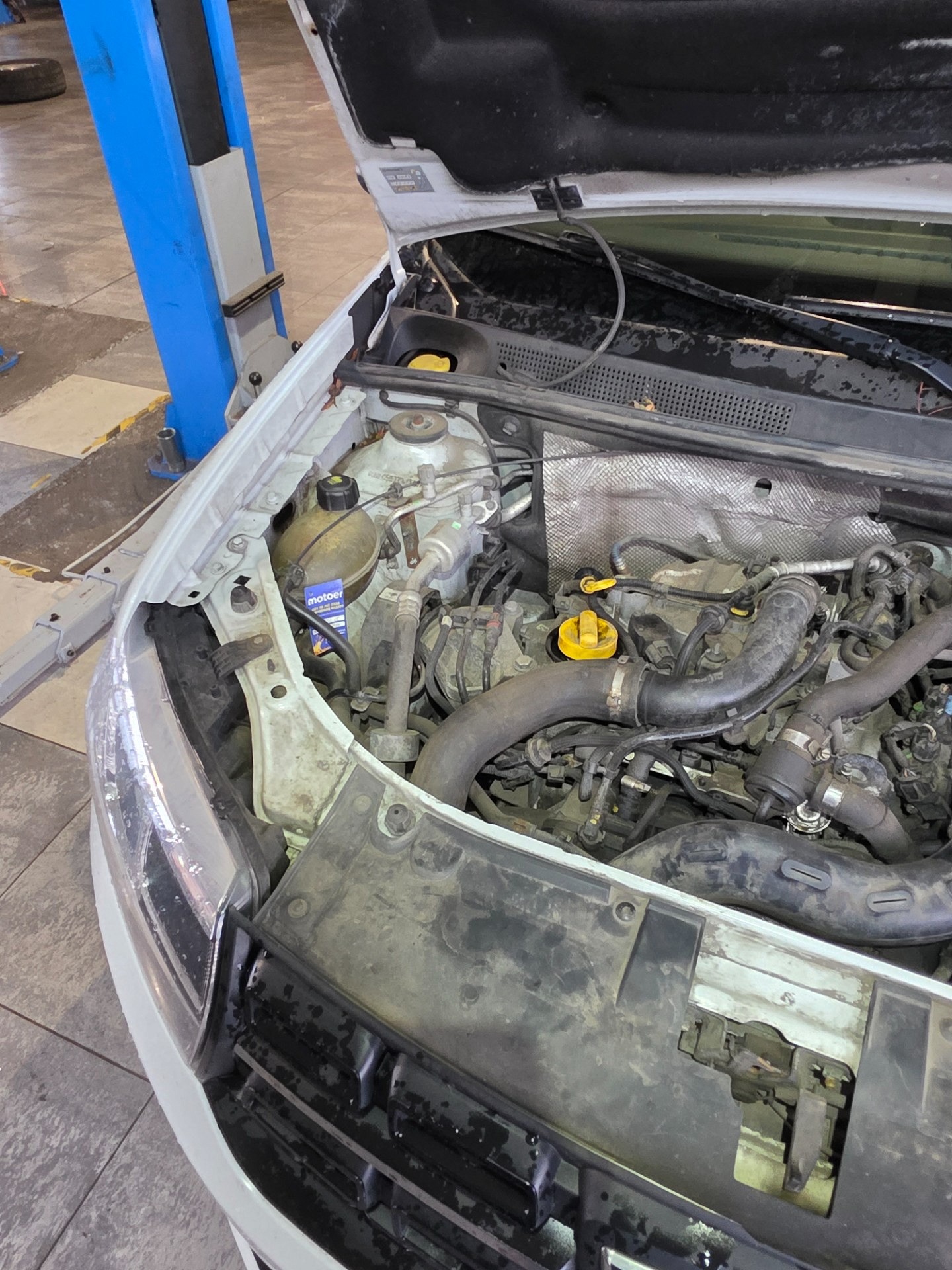 Informacja o wymianie rozrządu - DACIA LOGAN MCV II