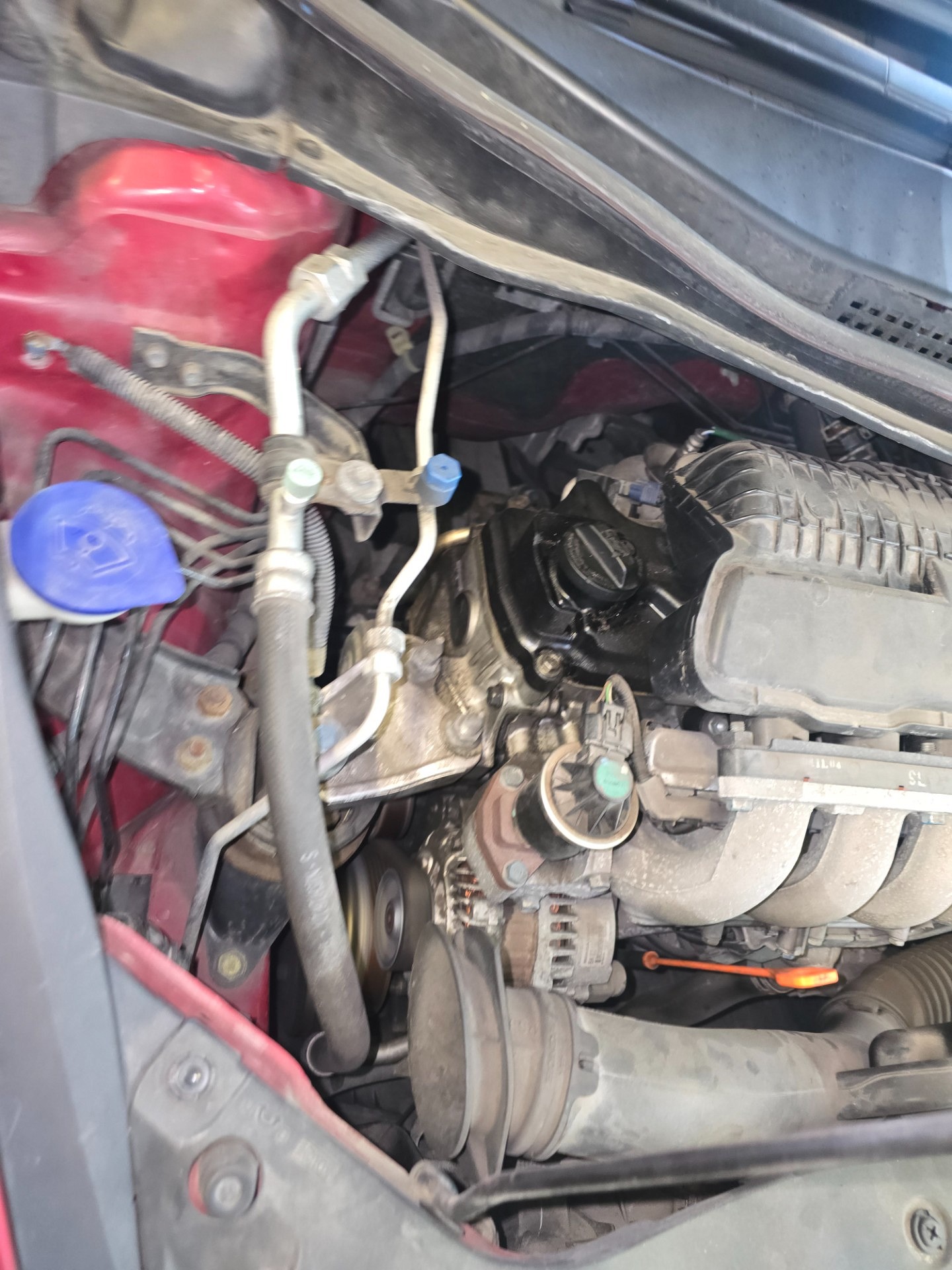 Informacja o wymianie rozrządu - HONDA CIVIC VIII Hatchback