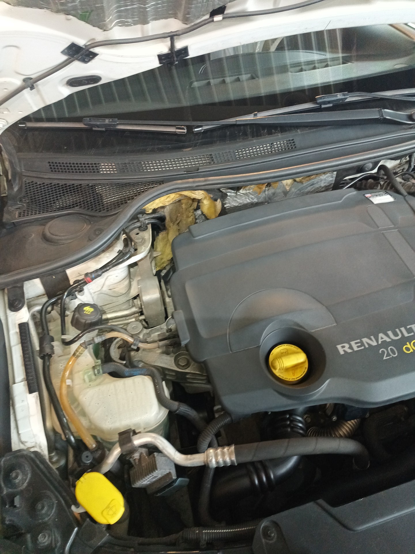 Informacja o wymianie oleju - RENAULT LAGUNA III Grandtour