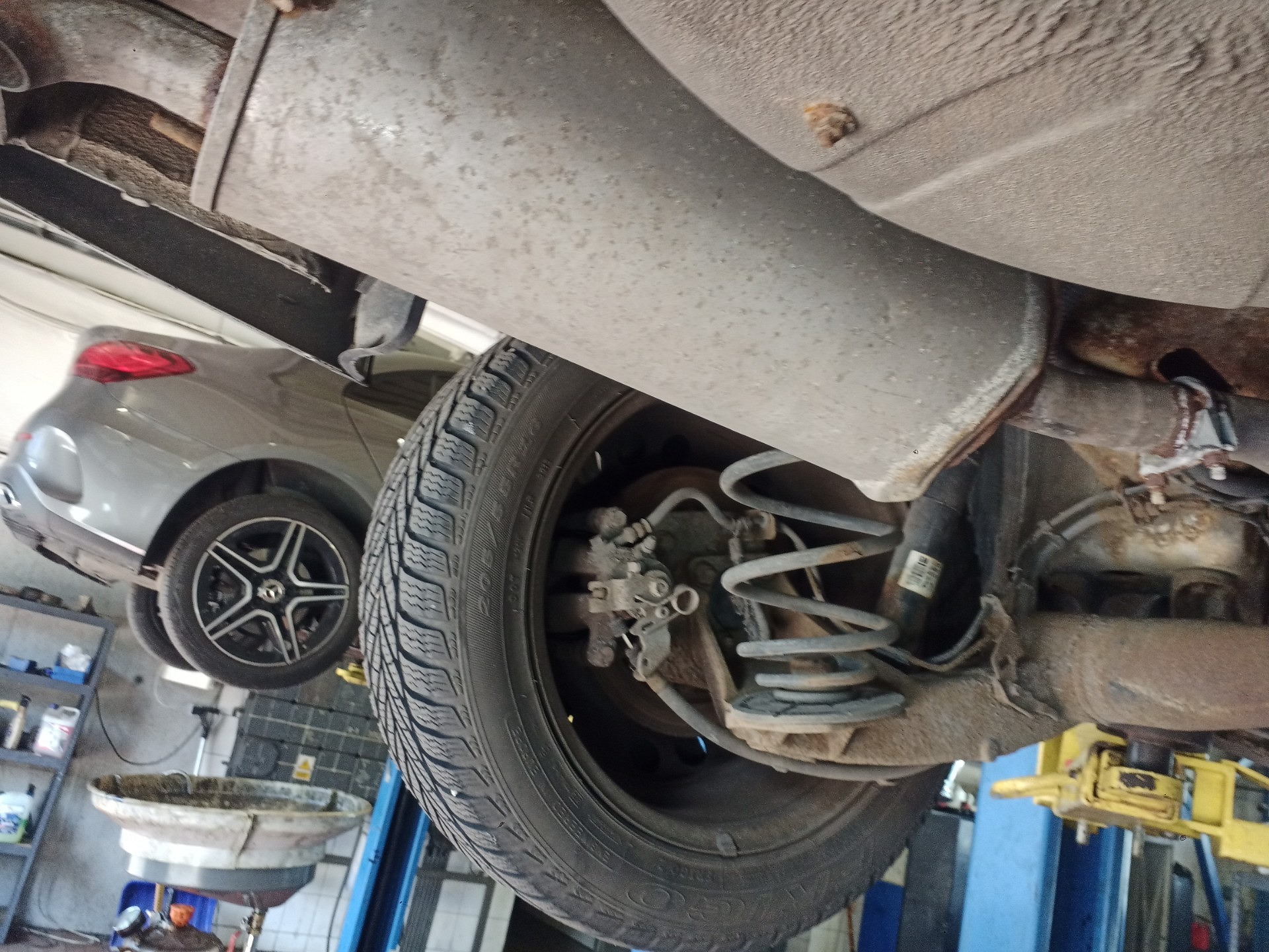 Stan układu wydechowego - OPEL ASTRA H Kombi
